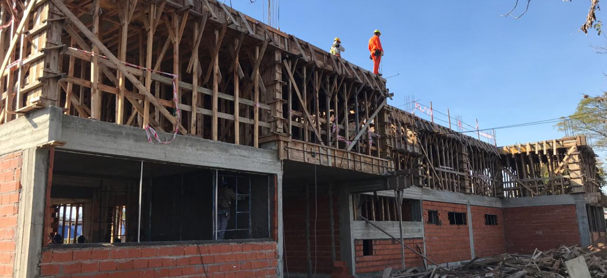 El Municipio avanza con la histórica obra del edificio propio para el Instituto de Formación Docente N° 41